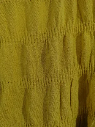 Camiseta Zara Mostaza Manga Larga