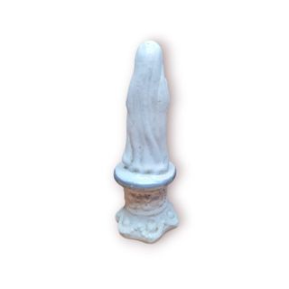 Estatueta Religiosa Porcelana Pintada à Mão