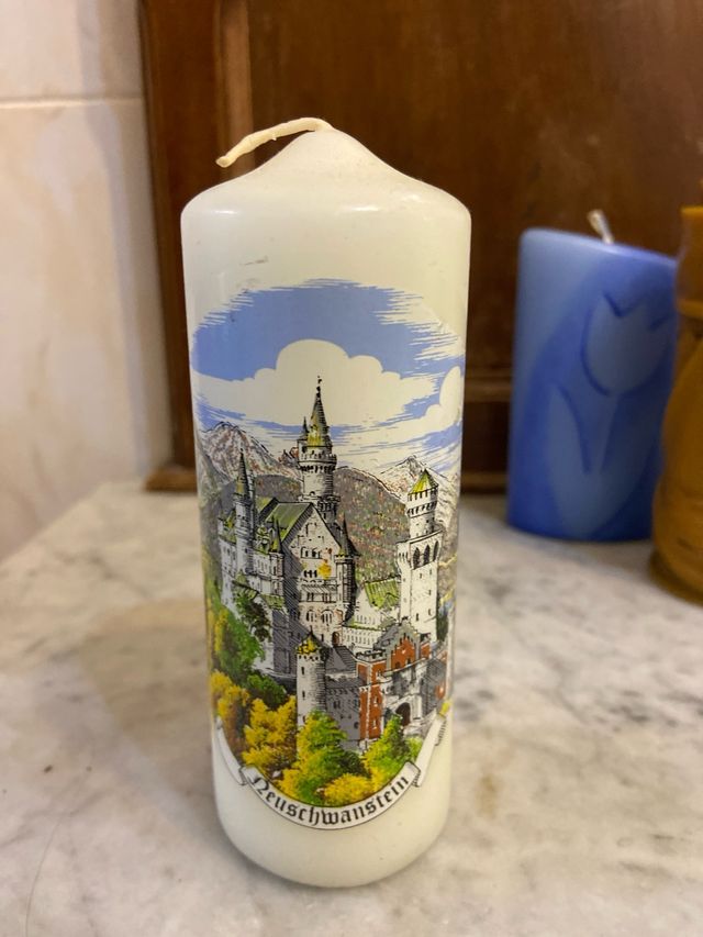 Set 6 candele decorative