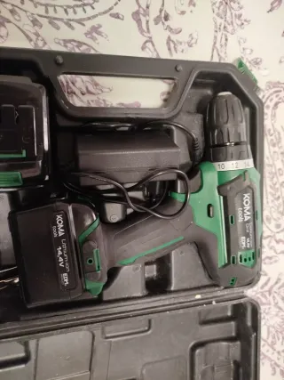 Taladro Atornillador Koma Tools 14.4V