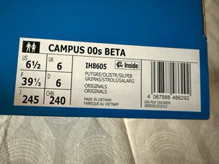 Adidas Beige/Gris Zapatillas