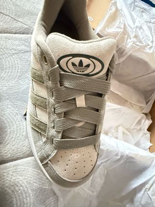 Adidas Beige/Gris Zapatillas