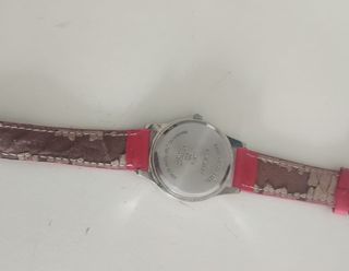 Reloj M&M's Rojo y Plateado