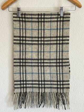 Bufanda Burberry Lana Unisex 100% Original 