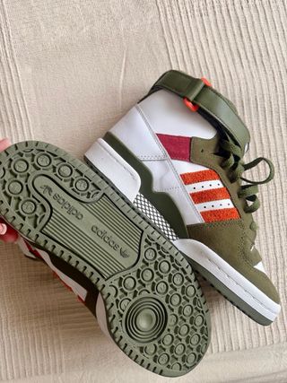 Zapatillas Adidas Forum Mid Verdes Blancas
