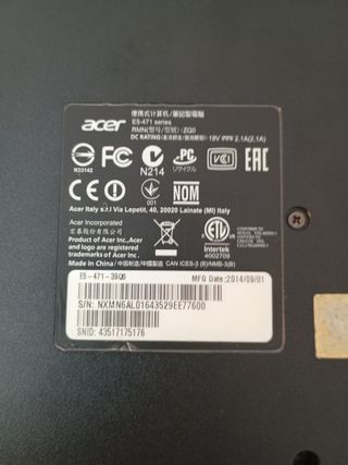 Acer Aspire E14 Portátil
