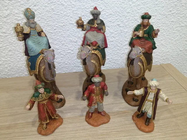 Lote Reyes Magos Oliver con pajes para Belén