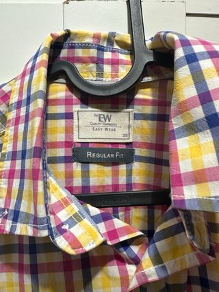 Camisa Easy Wear cuadros