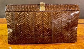 Bolso Piel Serpiente 