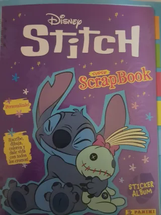 Álbum de Cromos Disney Stitch ScrapBook