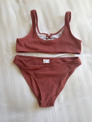 Bikini Zara Marrón 11-12 años