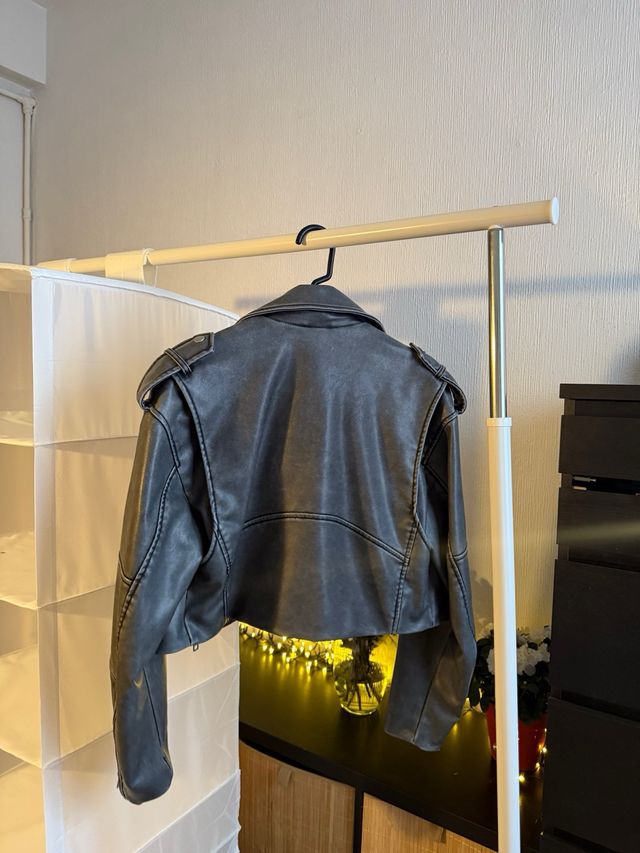 Cazadora Zara Gris Talla XS