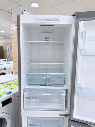 Frigorífico combi Bosch 185cm inox - Envío gratis