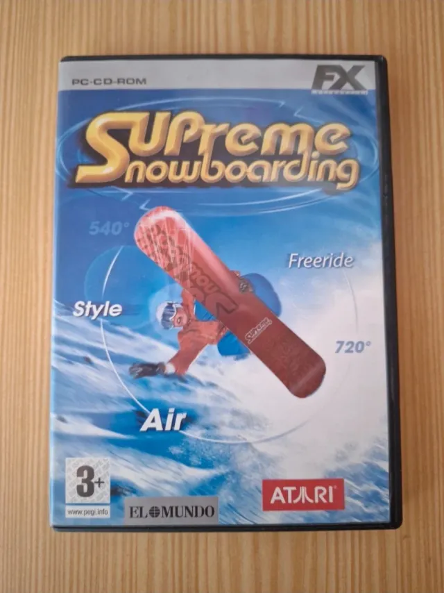 PC CD-ROM Supreme Snowboarding