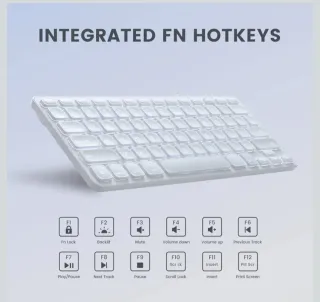 Perixx Periboard-332 M Teclado Blanco