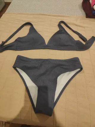 Bikini Shein Talla S Azul