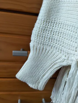 Poncho Capa Mujer Blanco