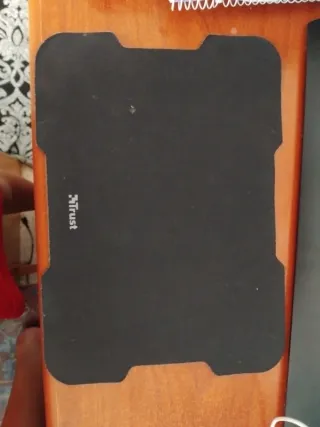 Alfombrilla de ratón Trust negra