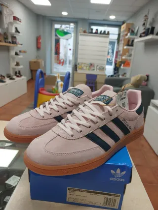 Zapatillas Adidas Handball Spezial Rosa/Azul Marin
