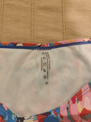 Bikini Shein Talla M Estampado Floral