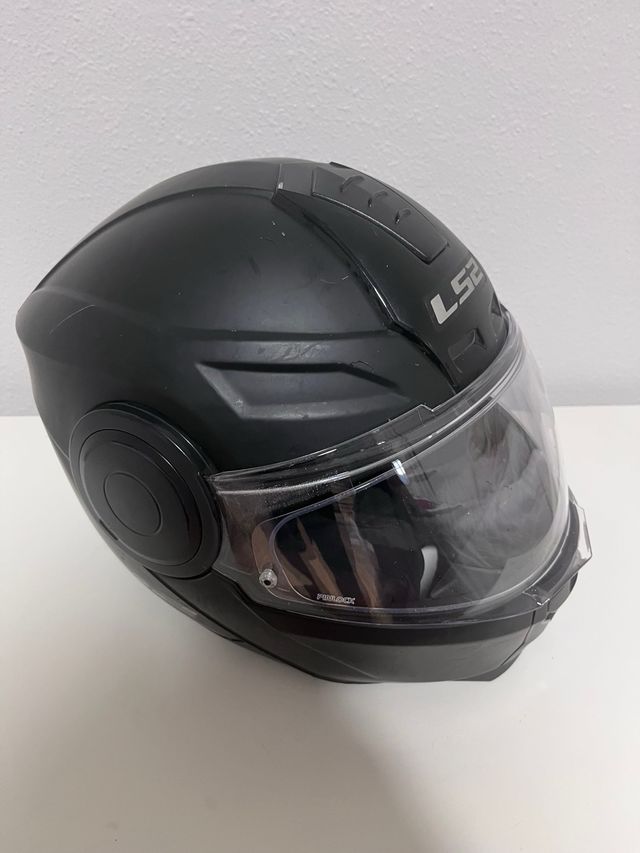 Casco Modular LS2 Talla XL Negro