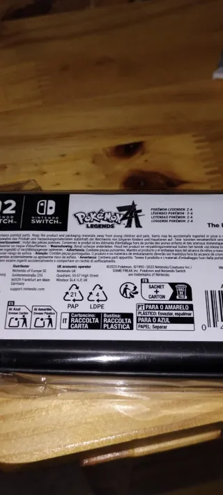 Set Pines Pokémon Leyendas Z-A + Peluche de regalo