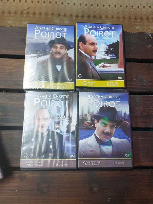 Colección DVD Poirot Agatha Christie