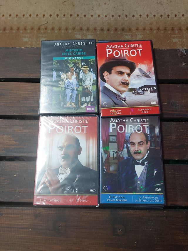 Colección DVD Poirot Agatha Christie