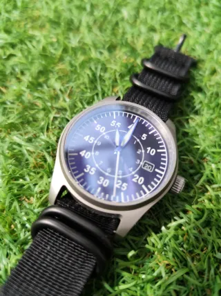 Reloj Flieger Tipo B Titanium Pilot