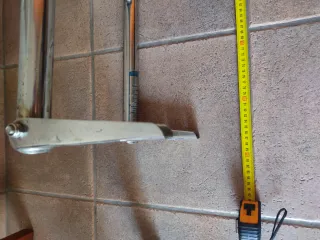 Escalera barco inoxidable plegable