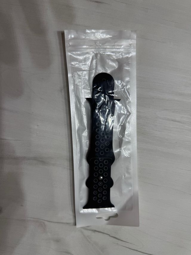 Cinturino Apple Watch nero e grigio