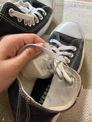 Botas Converse plataforma altas negras