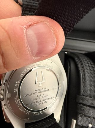 Reloj Bulova Lunar Pilot Cuarzo Precisión 45mm