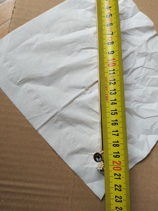 Tiradores dorados con cristal