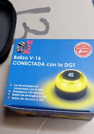Baliza V16 Conectada DGT Homologada