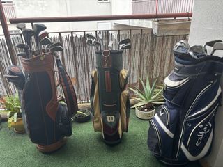Bolsas de palos de golf con palos 