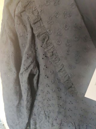 Vestido NA-KD negro cuello solapa talla XL