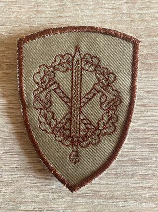 Parche Infantería Letonia