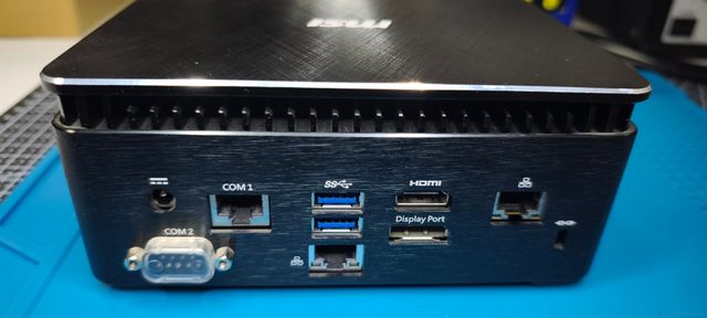 MSI Cubi 3 Silent Mini PC Negro/Plata