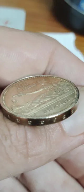 100 PESETAS 2001