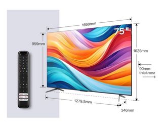 TCL 75 4K QLED Google TV 75T7B