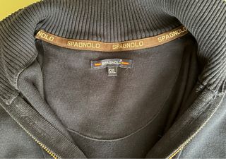 Jersey Spagnolo azul con cremallera