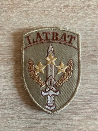 Parche LATBAT Infantería Letonia