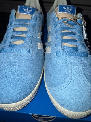 Adidas Gazelle Azul Terciopelo