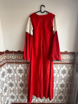 Vestido Medieval Aquila Rojo