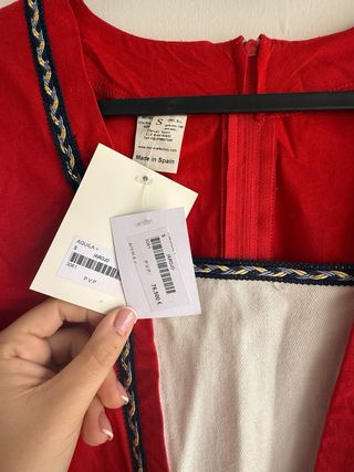 Vestido Medieval Aquila Rojo