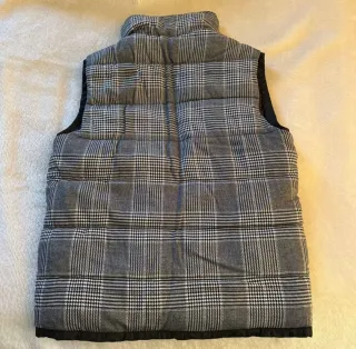Chaleco Zara Hombre Negro Gris