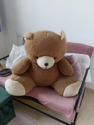 Oso de peluche grande marrón
