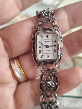 Reloj Lacher Plata Mujer Cuarzo