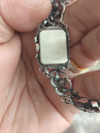 Reloj Lacher Plata Mujer Cuarzo